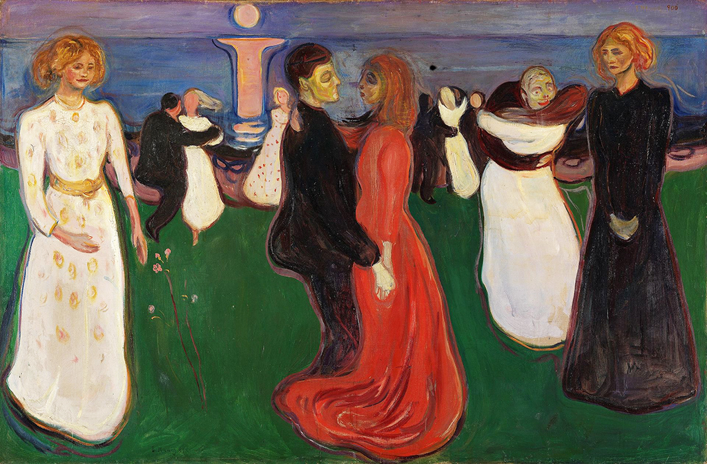 Dance of Life in Detail Edvard Munch